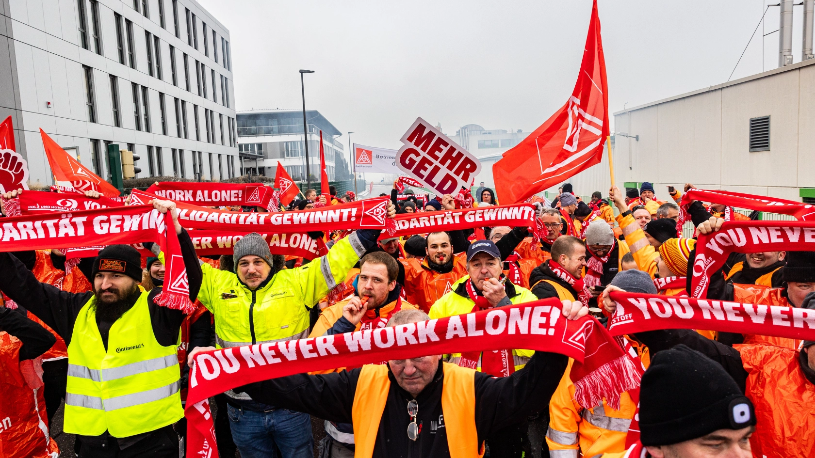Warnstreik bei DFH in Simmern