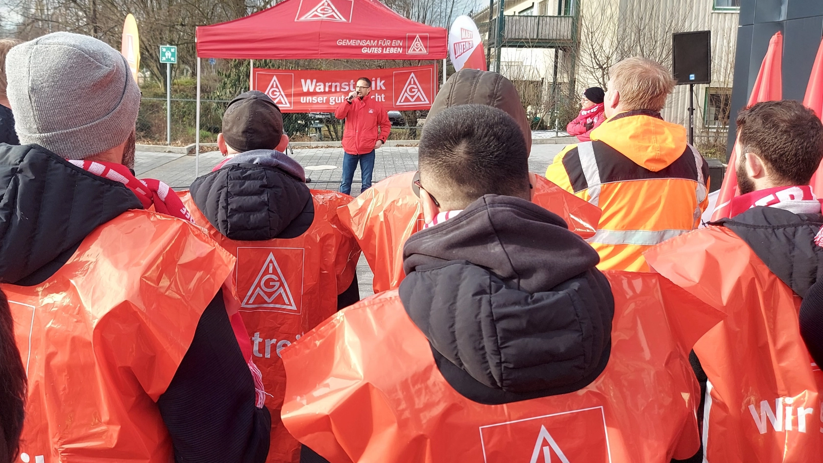 Warnstreik bei Euramobil Sprendlingen
