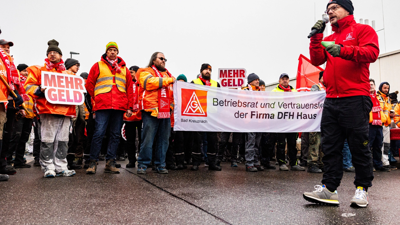 Warnstreik bei DFH in Simmern
