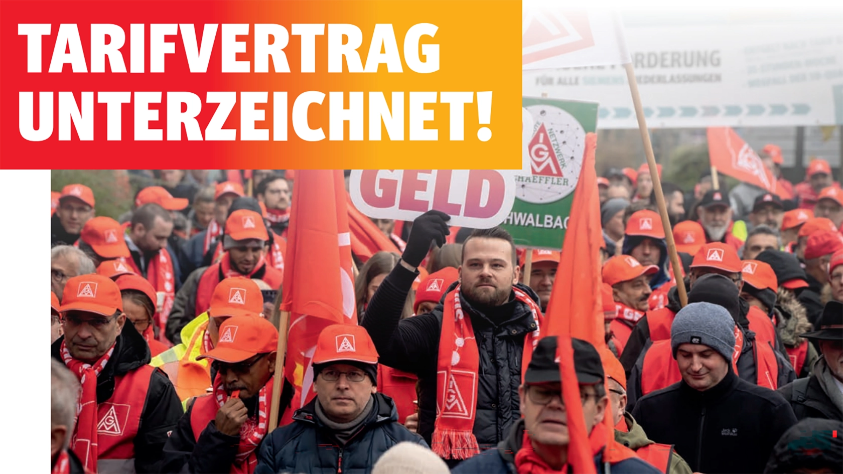 Pilotabschluss in der M+E Industrie