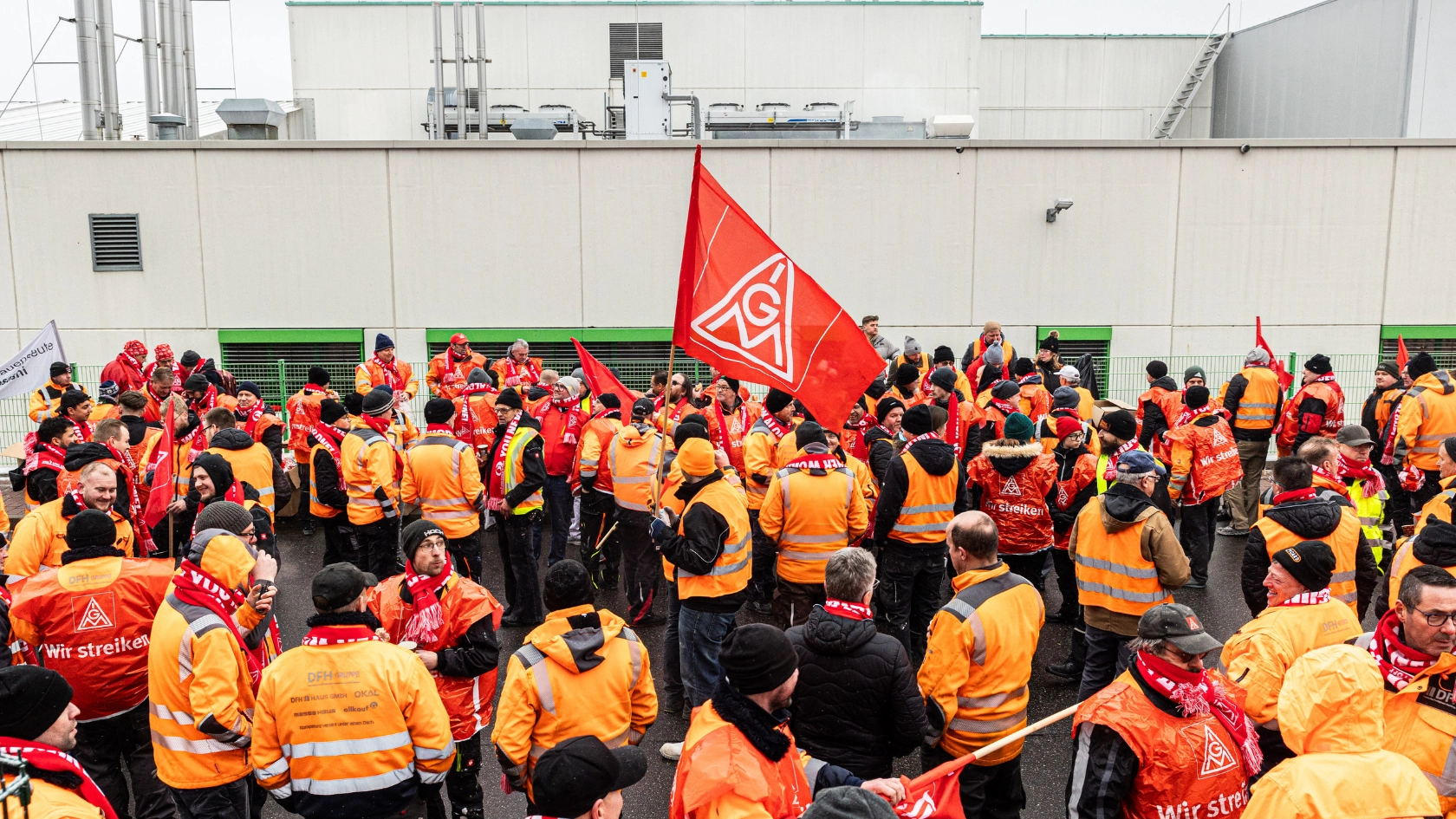 Warnstreik bei DFH in Simmern