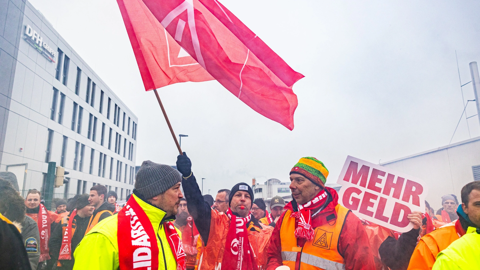 Warnstreik bei DFH in Simmern