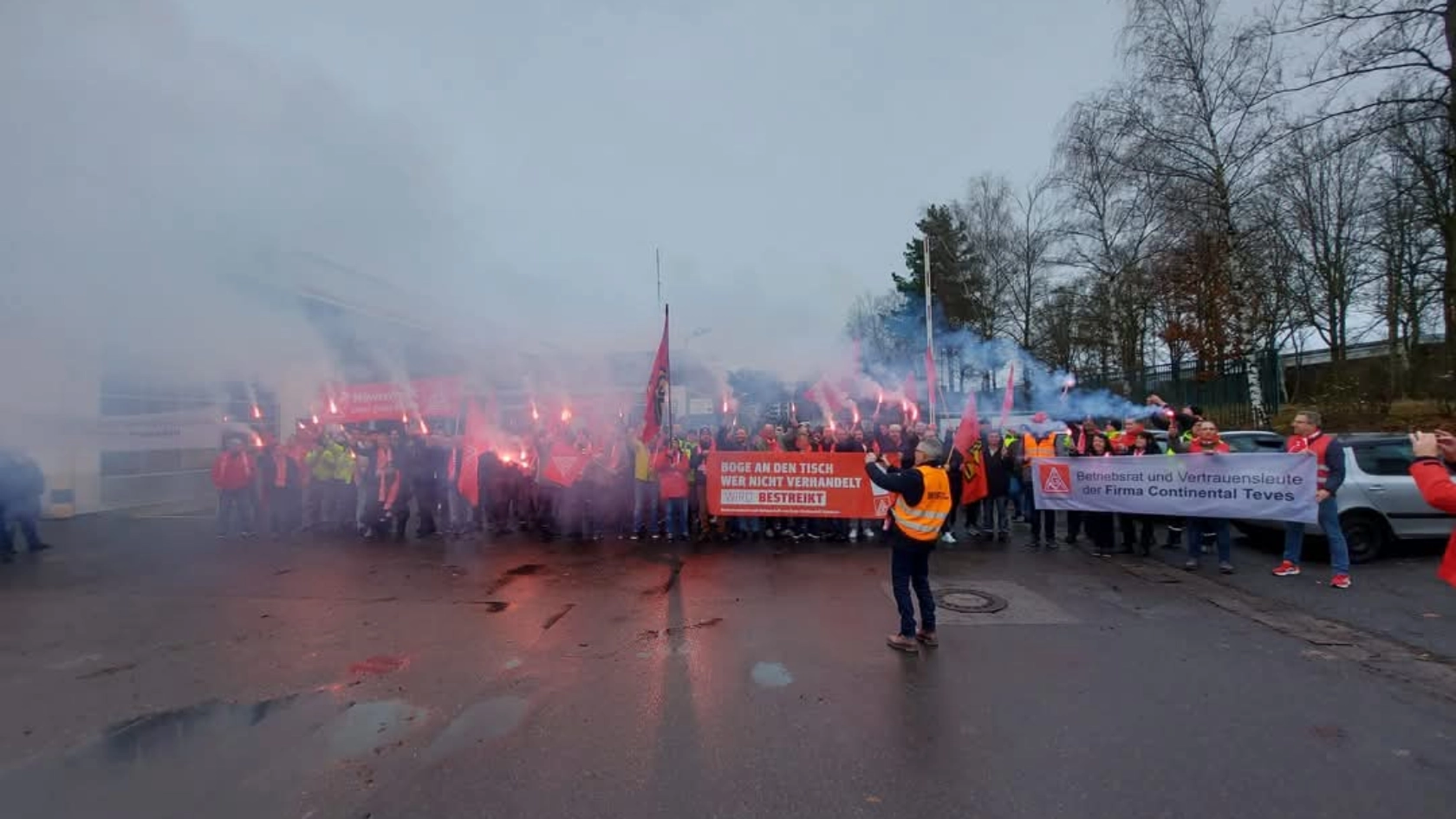 Boge Elastmetall Simmern Warnstreik