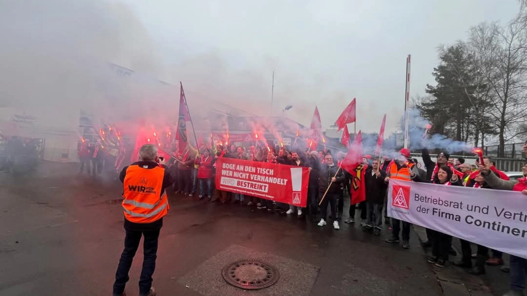Boge Elastmetall Simmern Warnstreik