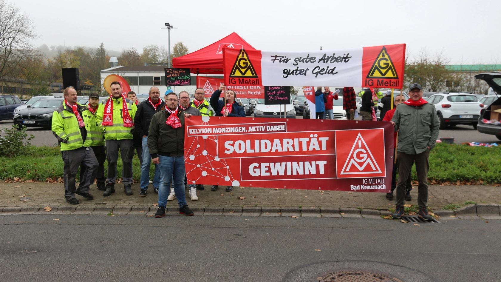 Tarifrunde Metall- und Elektroindustrie - 2. Warnstreikwoche