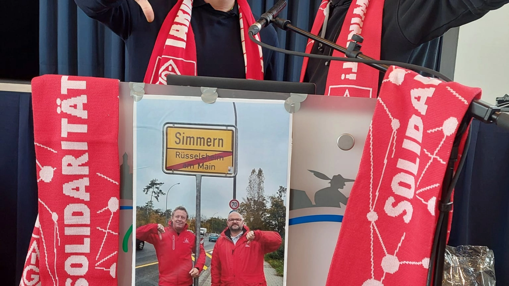 IG Metall Mitglieder fordern Sozialtarifvertrag