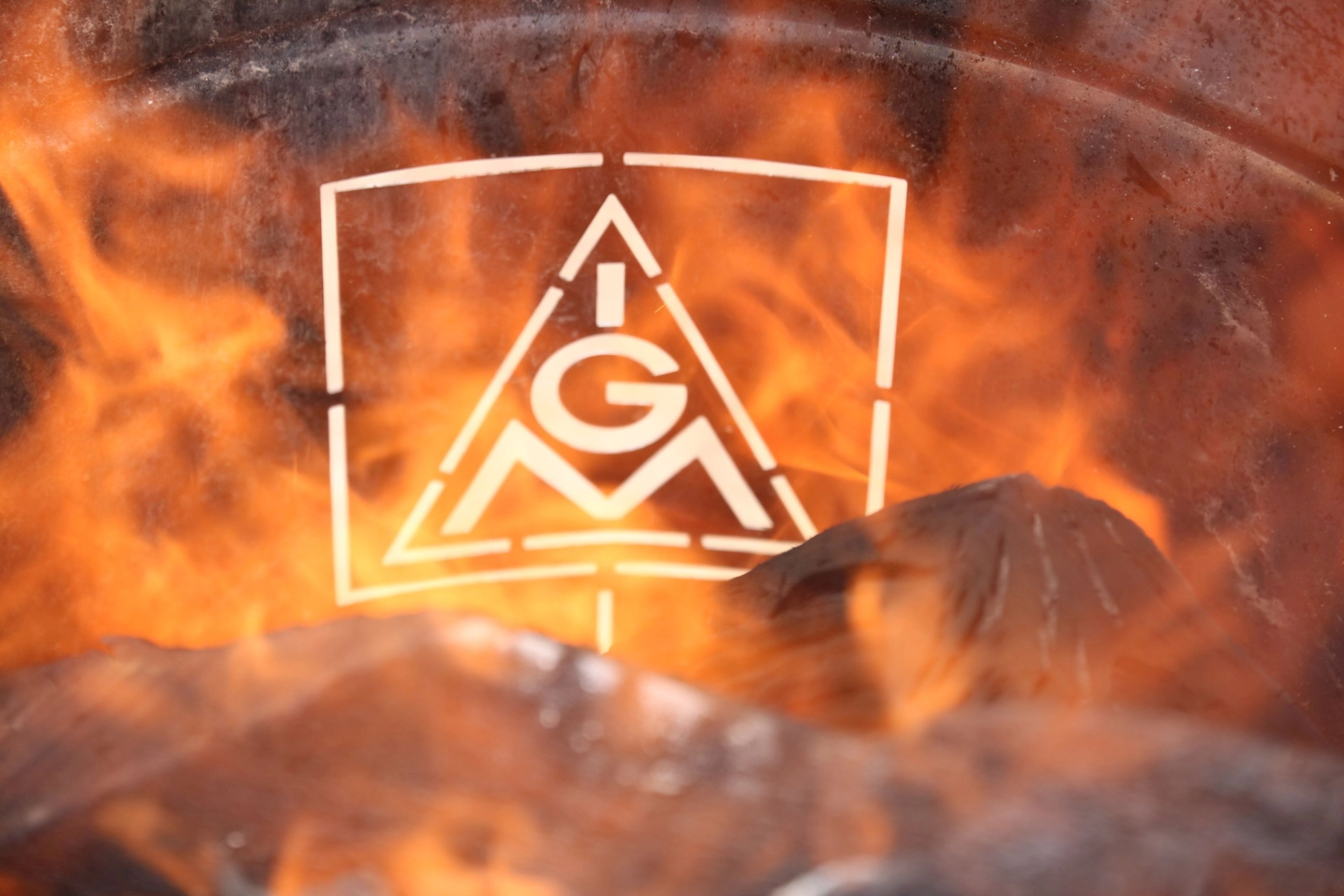 IG Metall-Feuertonne