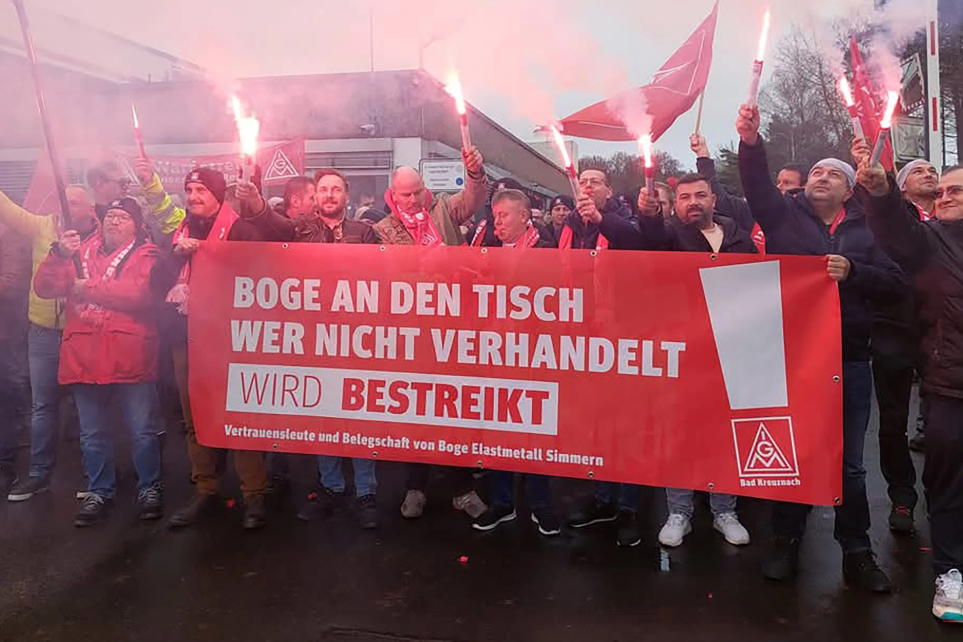 Boge Elastmetall Simmern - Geschäftsführung muss an den Verhandlungstisch