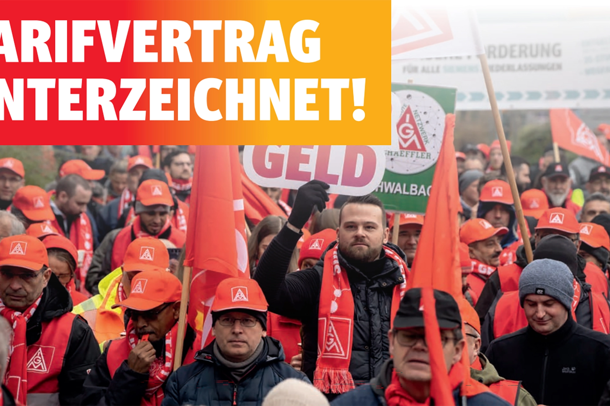 Pilotabschluss in der M+E Industrie