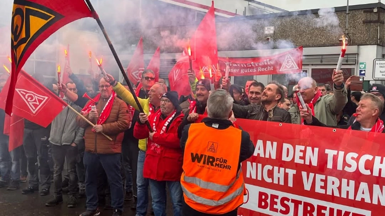 Boge Elastmetall Simmern Warnstreik
