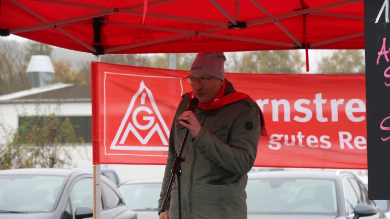 Tarifrunde Metall- und Elektroindustrie - 2. Warnstreikwoche