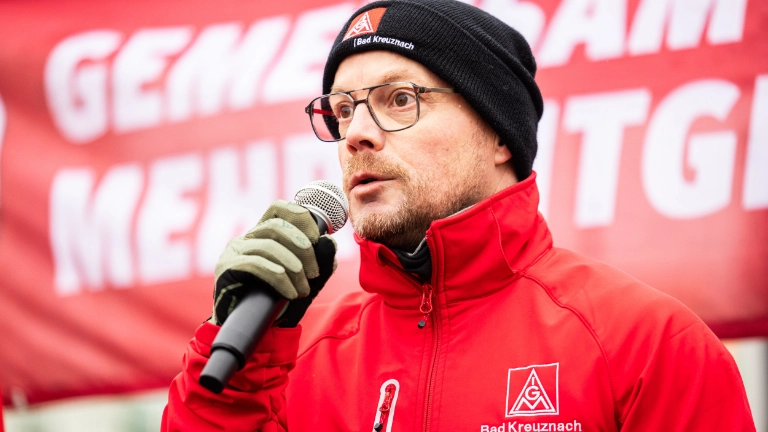 Warnstreik bei DFH in Simmern