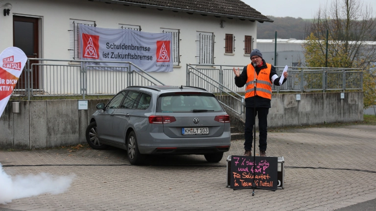 Tarifrunde Metall- und Elektroindustrie - 2. Warnstreikwoche
